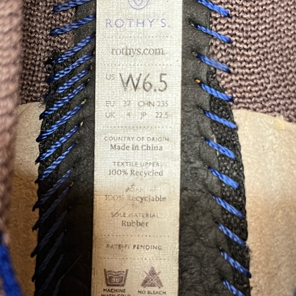 EUC Rothy’s “Mink” Retired Rothy’s Mink The Point Flat - Picture 3 of 3